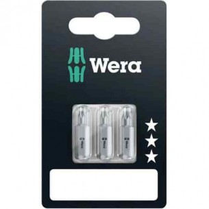 Комплект накрайници TX 10/TX 15/TX 20 x 25 мм (3 части) Wera 05073375001 