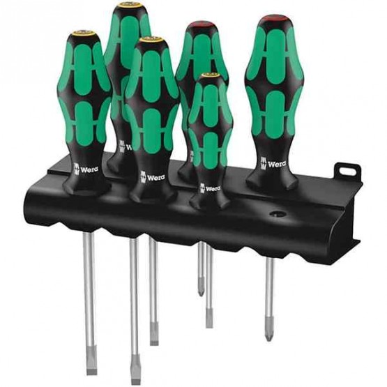 Комплект отвертки Kraftform Plus (6 части) Wera 05105650001 