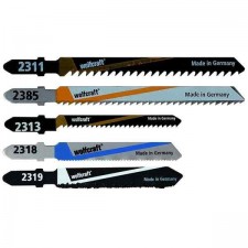 Нож за зеге комплект 5 бр. Т-захват, криволинейно, праволинейно Wolfcraft 2688000